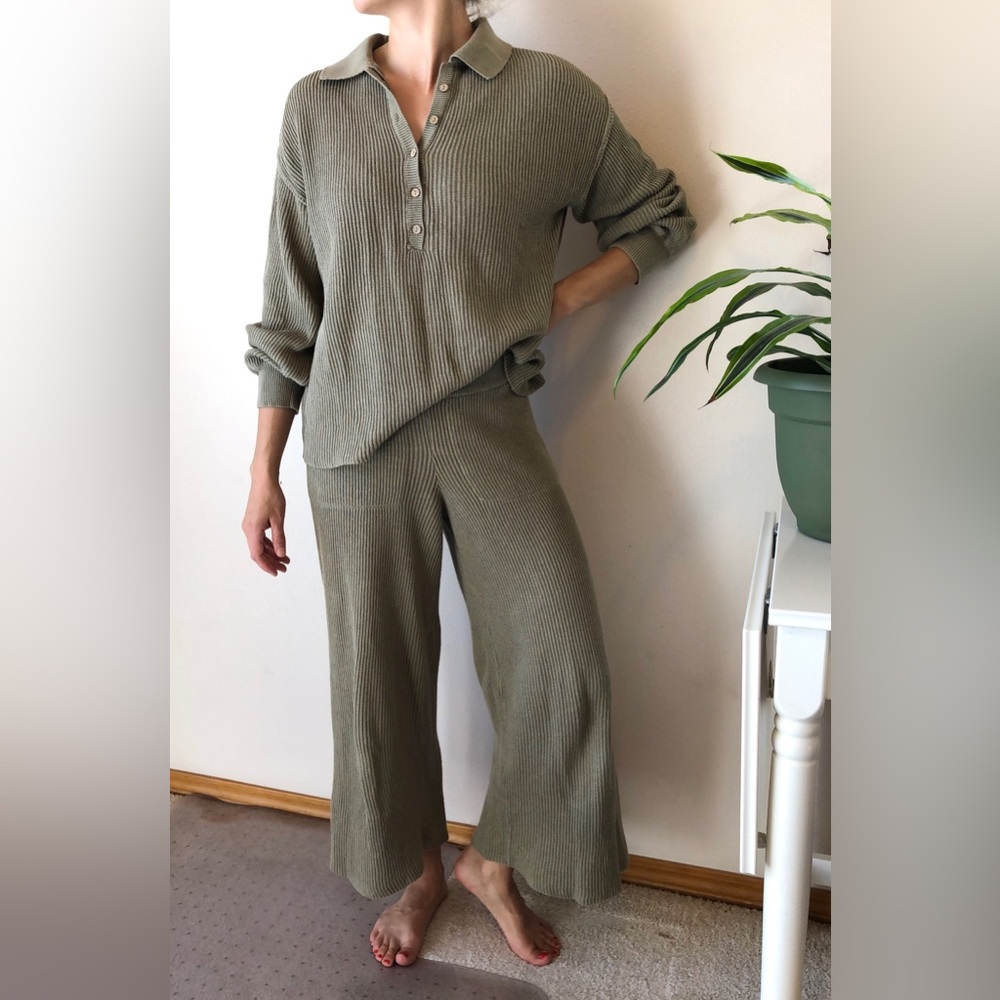 Free People Picnic Sweater Set